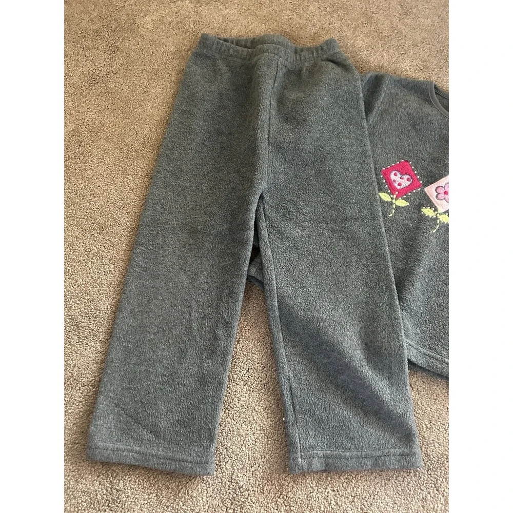 Vintage 90s Simply Basic Cozy Fleece 2 Pc Set Size 4T